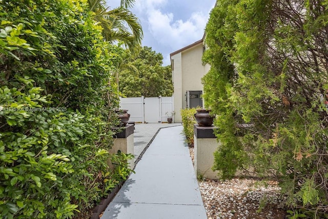 3420 NW 21st Ct, Coconut Creek, FL 33066 - view of yard featuring a gate