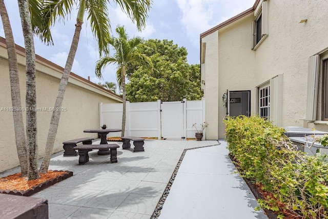 3420 NW 21st Ct, Coconut Creek, FL 33066 - view of patio / terrace featuring a gate