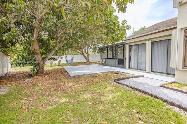3420 NW 21st Ct, Coconut Creek, FL 33066 - fenced backyard with a patio area