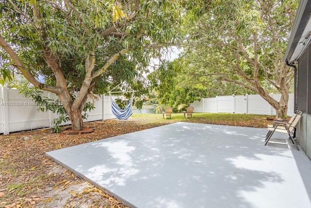 3420 NW 21st Ct, Coconut Creek, FL 33066 - fenced backyard with a patio