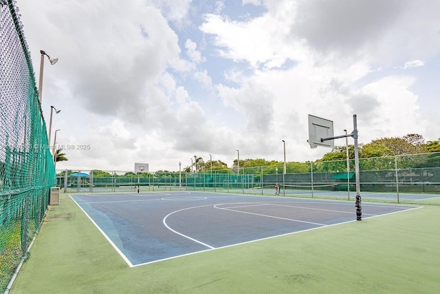 3420 NW 21st Ct, Coconut Creek, FL 33066 - view of basketball court featuring community basketball court and a tennis court