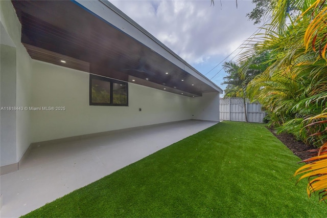 1344 SW 18th St, Miami, FL 33145 - view of yard with a patio