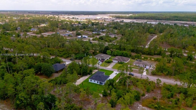 719 Almelia St E, Lehigh Acres, FL 33974 - aerial overview of property's location featuring nearby suburban area
