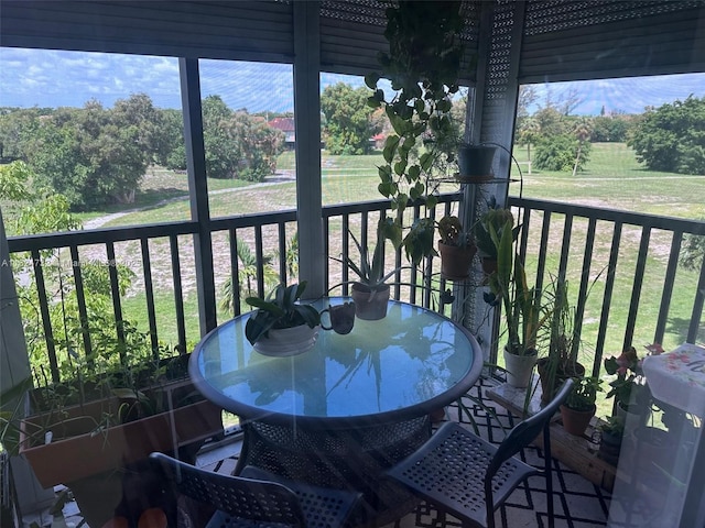 3821 Environ Blvd Unit 407, Lauderhill, FL 33319 - balcony with outdoor dining space