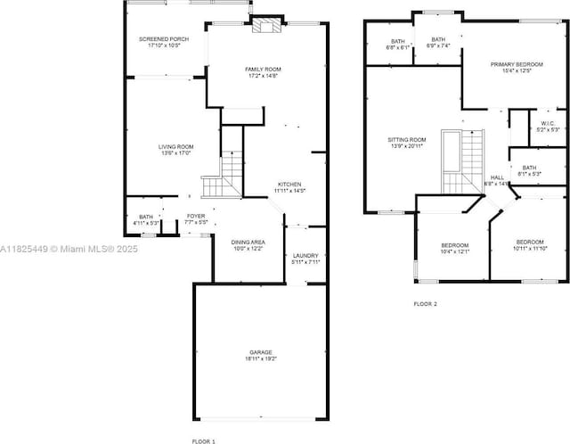 11664 NW 19th Dr, Coral Springs, FL 33071 - view of property floor plan