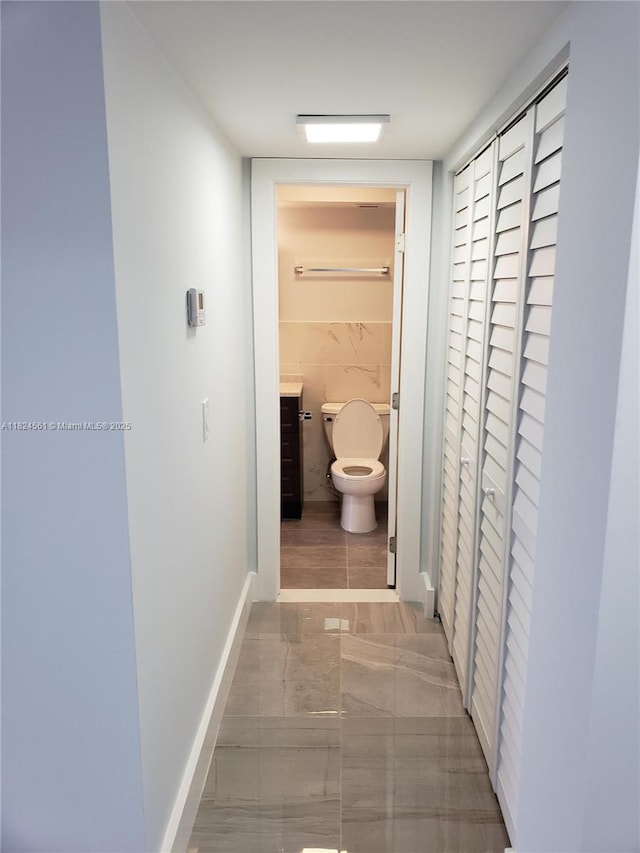 13499 Biscayne Blvd Unit 1105, North Miami, FL 33181 - corridor with marble finish flooring