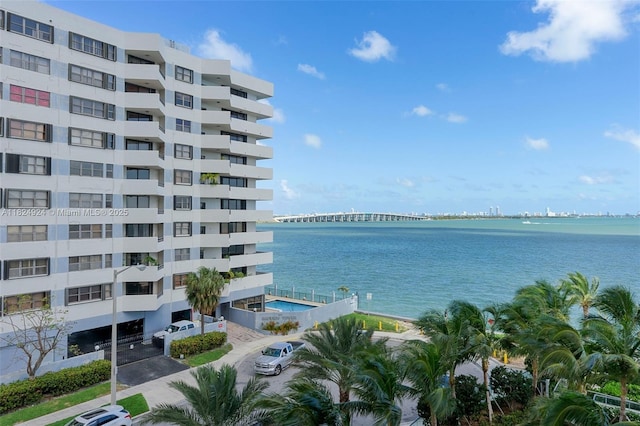 2900 NE 7th Ave Unit 301, Miami, FL 33137 - water view featuring a notable bridge