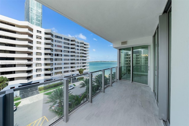 2900 NE 7th Ave Unit 301, Miami, FL 33137 - balcony featuring a water view