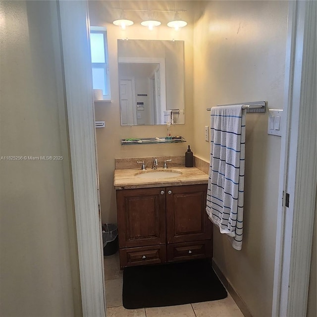 2017 NW 182nd Ave, Pembroke Pines, FL 33029 - bathroom featuring vanity and tile patterned flooring