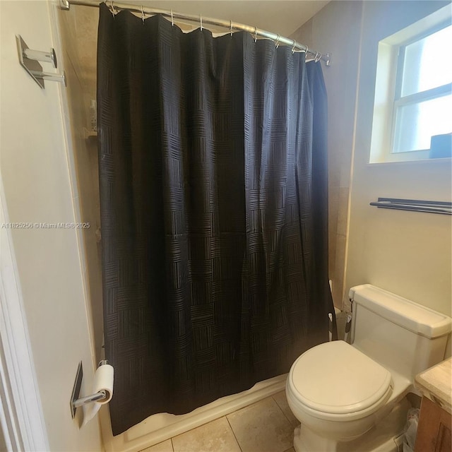 2017 NW 182nd Ave, Pembroke Pines, FL 33029 - bathroom with tile patterned floors, curtained shower, and vanity