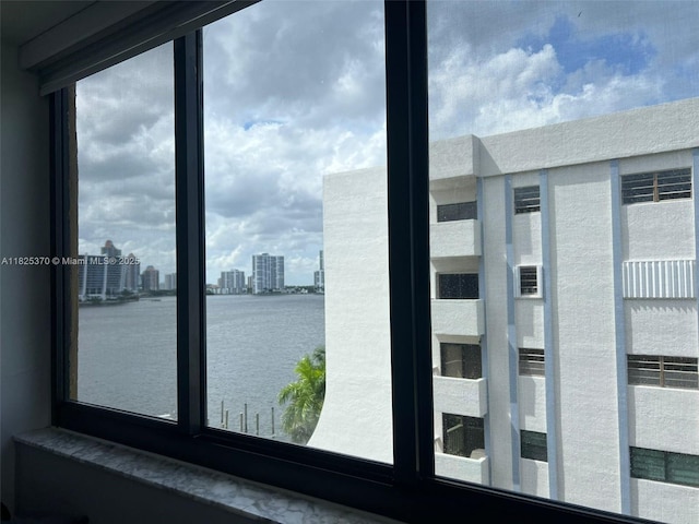 17878 N Bay Rd Unit 507, Sunny Isles Beach, FL 33160 - water view featuring nearby urban area