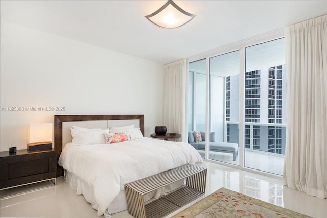 15811 Collins Ave Unit 1502, Sunny Isles Beach, FL 33160 - bedroom featuring access to outside and floor to ceiling windows