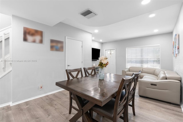 11000 Sand Piper Ct, Tamarac, FL 33321 - dining space with light wood-style floors and recessed lighting