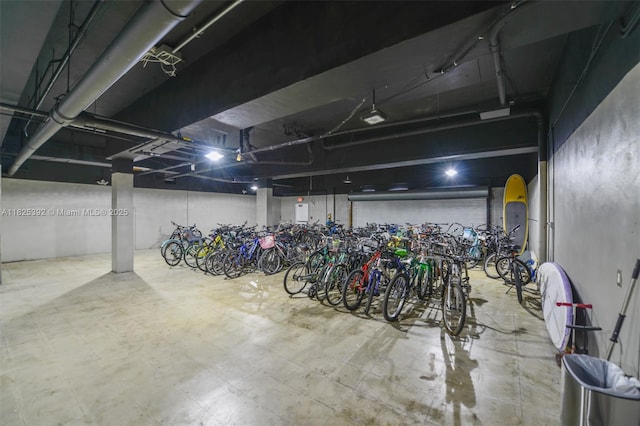 1020 Meridian Ave Unit 816, Miami Beach, FL 33139 - garage with bike storage