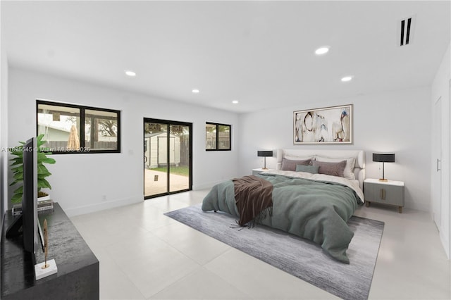 2231 N 49th Ave, Hollywood, FL 33021 - bedroom with access to outside and recessed lighting