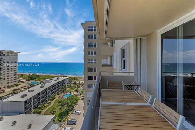2000 S Ocean Blvd Unit 11M, Lauderdale By The Sea, FL 33062 - balcony featuring a water view