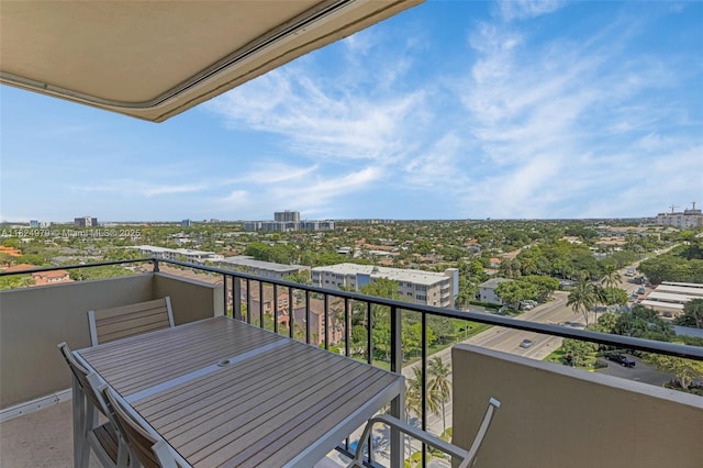 2000 S Ocean Blvd Unit 11M, Lauderdale By The Sea, FL 33062 - balcony featuring a view of city