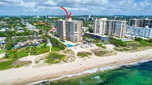 2000 S Ocean Blvd Unit 11M, Lauderdale By The Sea, FL 33062 - view of urban area featuring unending shoreline