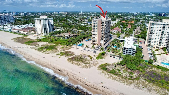 2000 S Ocean Blvd Unit 11M, Lauderdale By The Sea, FL 33062 - view of urban area featuring expansive beach