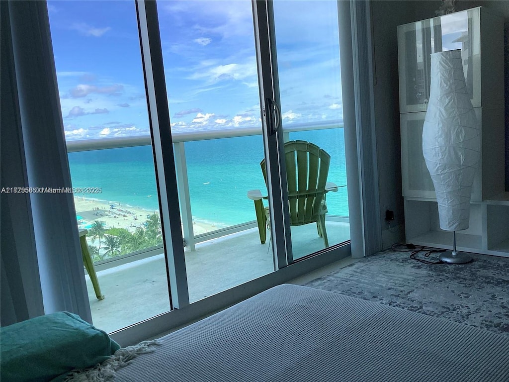 3901 S Ocean Dr Unit 12E, Hollywood, FL 33019 - bedroom featuring multiple windows