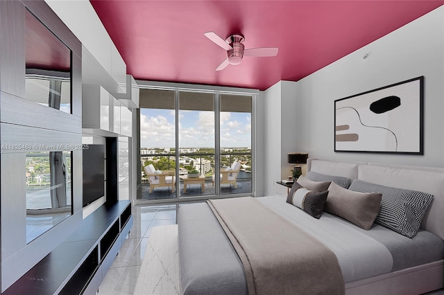 1 N Ocean Blvd Unit 1211, Pompano Beach, FL 33062 - bedroom with light tile patterned floors and access to outside