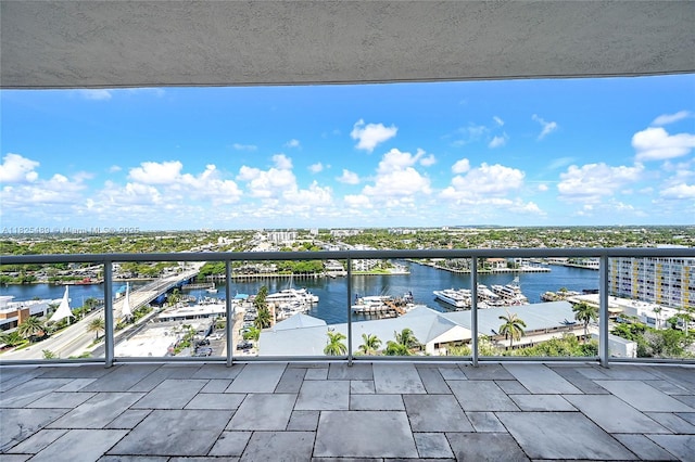 1 N Ocean Blvd Unit 1211, Pompano Beach, FL 33062 - balcony featuring a water view, a city view, and view of marina
