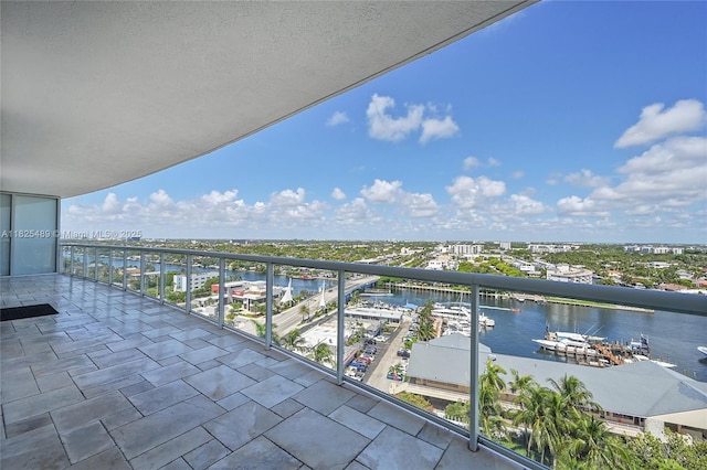 1 N Ocean Blvd Unit 1211, Pompano Beach, FL 33062 - balcony featuring a water view and a city view