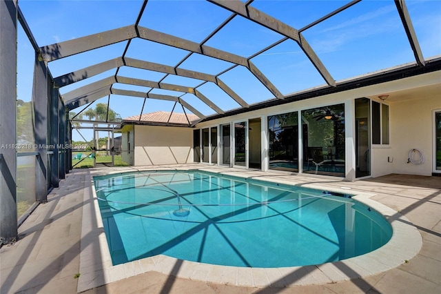 10967 NW 12th Dr, Coral Springs, FL 33071 - outdoor pool with a patio area and a lanai