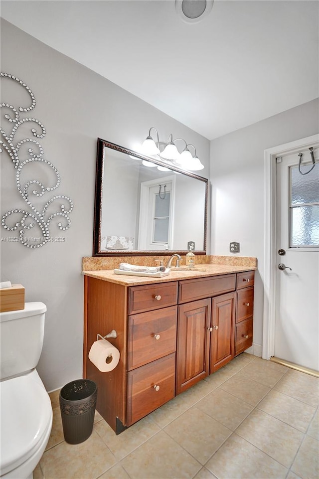 10967 NW 12th Dr, Coral Springs, FL 33071 - bathroom with vanity and tile patterned flooring