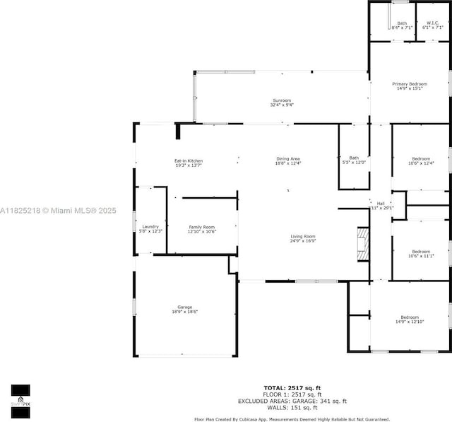 10967 NW 12th Dr, Coral Springs, FL 33071 - view of home floor plan