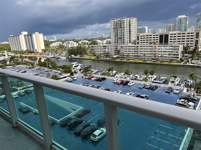 100 Bayview Dr Unit 1030, Sunny Isles Beach, FL 33160 - water view featuring nearby urban area