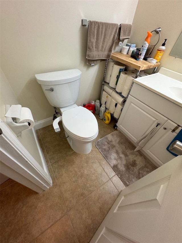 1428 SE 4th Ave Unit 103, Deerfield Beach, FL 33441 - bathroom with tile patterned floors and vanity