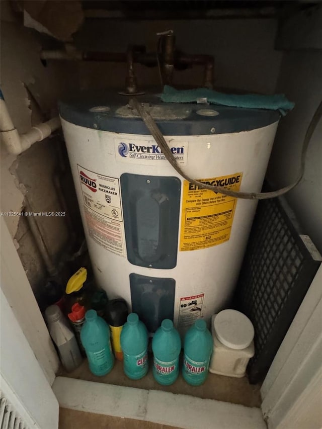 1428 SE 4th Ave Unit 103, Deerfield Beach, FL 33441 - utility room with water heater