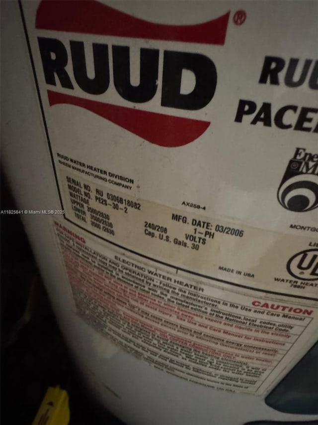 1428 SE 4th Ave Unit 103, Deerfield Beach, FL 33441 - detailed view of water heater
