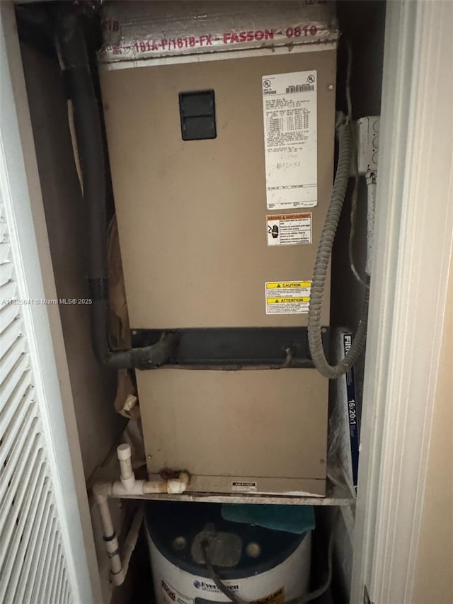 1428 SE 4th Ave Unit 103, Deerfield Beach, FL 33441 - utility room with heating unit