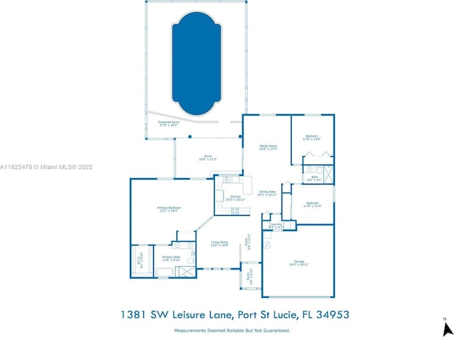 1381 SW Leisure Ln, Port St Lucie, FL 34953 - view of room layout