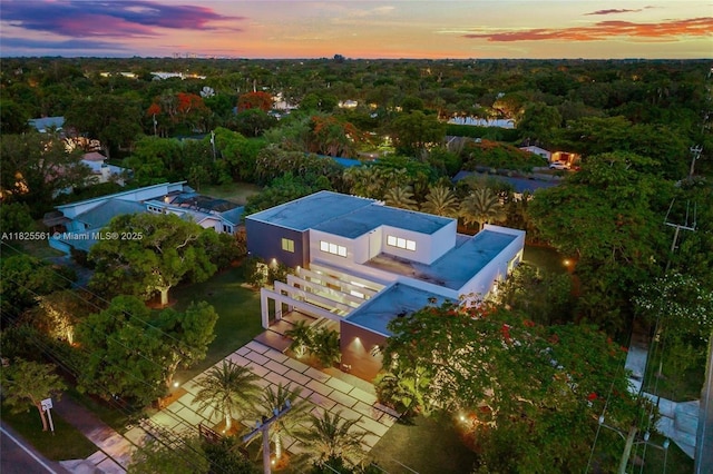 7660 SW 124th St, Pinecrest, FL 33156 - view from above of property