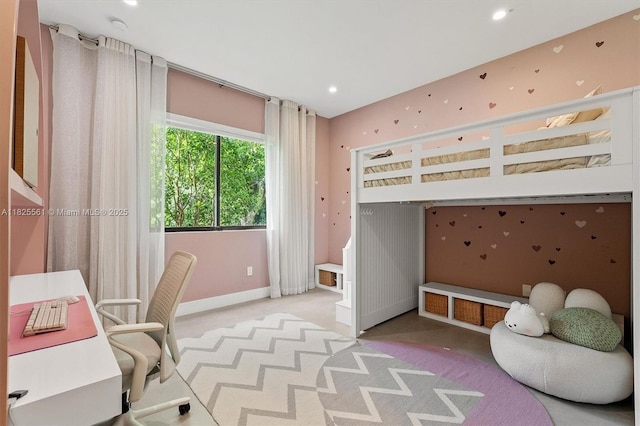 7660 SW 124th St, Pinecrest, FL 33156 - bedroom with baseboards and recessed lighting