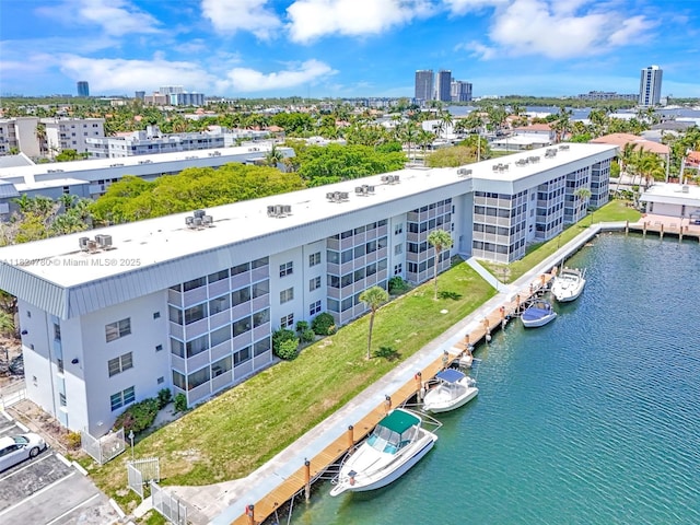 3551 NE 169th St Unit 312, North Miami Beach, FL 33160 - view of urban area with a nearby body of water and apartment complex