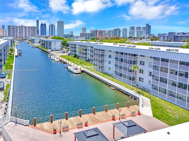 3551 NE 169th St Unit 312, North Miami Beach, FL 33160 - bird's eye view of city skyline and a large body of water