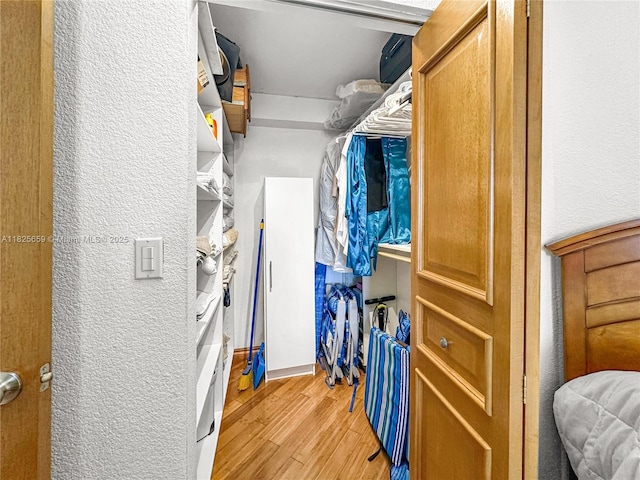6767 Collins Ave Unit 704, Miami Beach, FL 33141 - spacious closet with light wood-style flooring