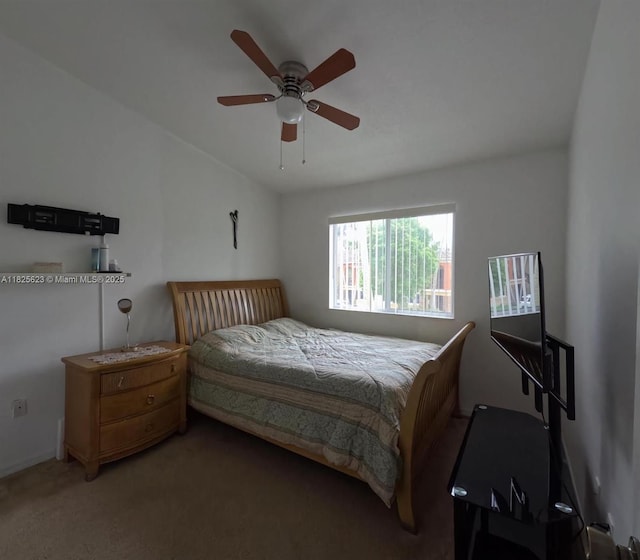 985 NE 34th Ave Unit 203, Homestead, FL 33033 - bedroom with carpet and a ceiling fan