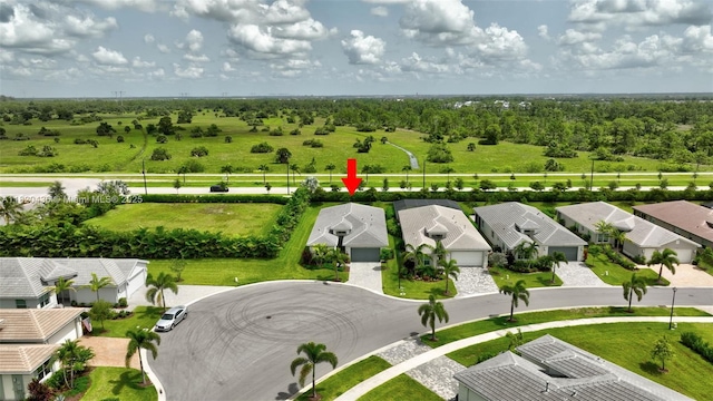 13307 SW Green Delta Rd, Port St Lucie, FL 34987 - aerial perspective of suburban area