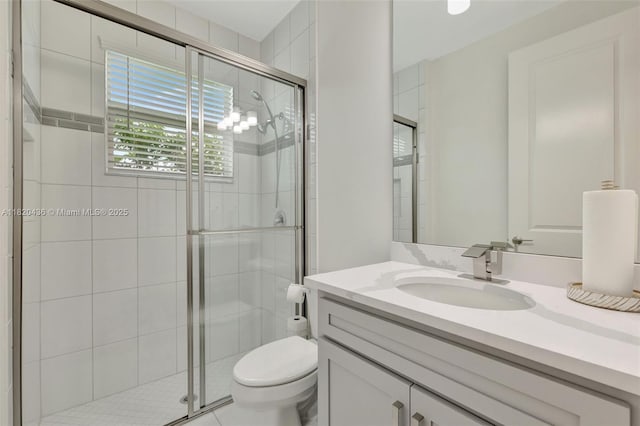 13307 SW Green Delta Rd, Port St Lucie, FL 34987 - full bath featuring vanity and a shower stall