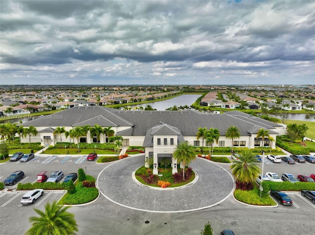 13307 SW Green Delta Rd, Port St Lucie, FL 34987 - aerial perspective of suburban area featuring a large body of water