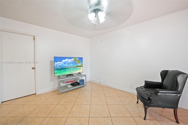 4333 SW 84th Ter, Davie, FL 33328 - sitting room with ceiling fan and tile patterned floors