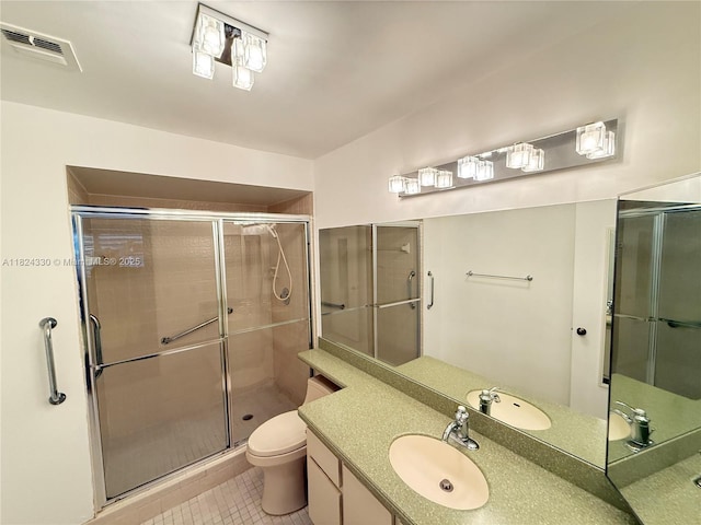 1143 NW 122nd Ter, Pembroke Pines, FL 33026 - full bath featuring vanity, a stall shower, and tile patterned floors