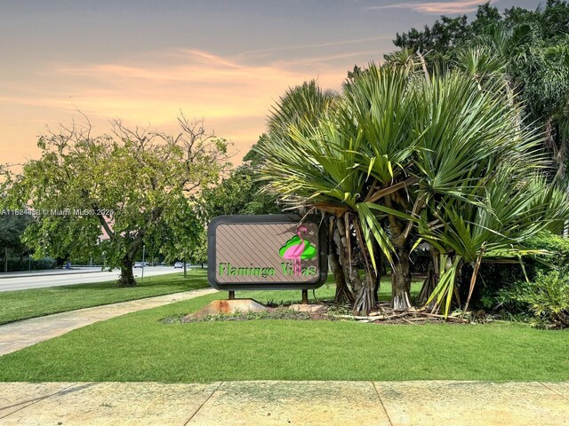 1143 NW 122nd Ter, Pembroke Pines, FL 33026 - view of home's community featuring a lawn