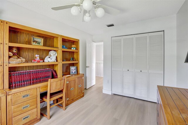 676 NW 133rd Dr, Plantation, FL 33325 - office space with light wood-style floors and ceiling fan