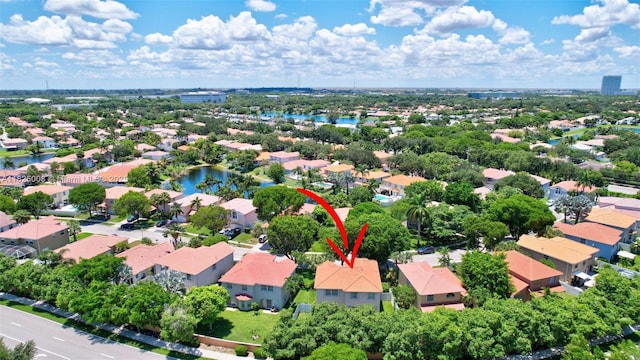 676 NW 133rd Dr, Plantation, FL 33325 - aerial perspective of suburban area featuring a large body of water